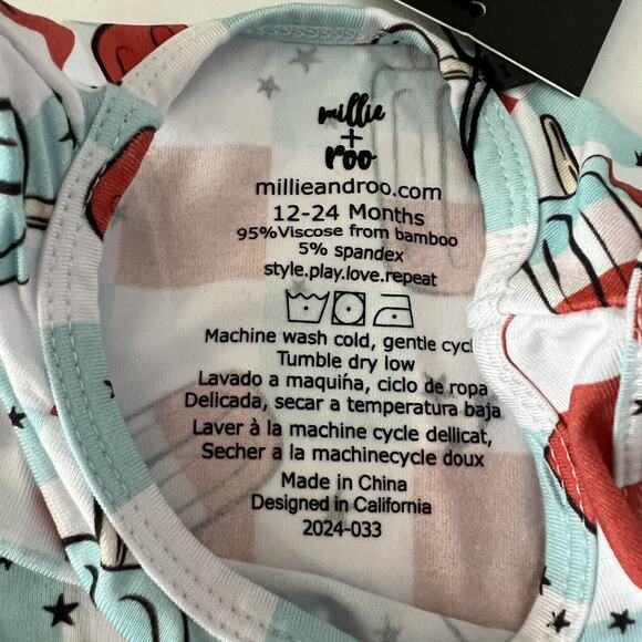 NEW Millie + Roo Bamboo Popsicle Dress - Picture 3 of 6